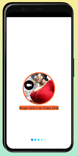 Android application Single Girls Live Video Chat screenshort