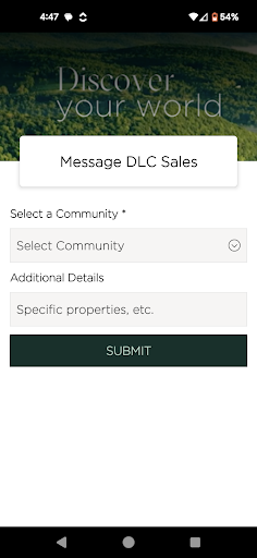 Discovery Land Company (DLC) Screen 3