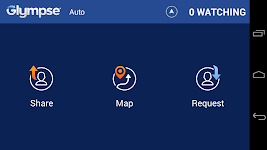 screenshot of Glympse for Auto - Share GPS