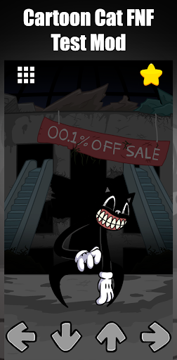 Android application Scary Cartoon Cat FNF Mod Test screenshort