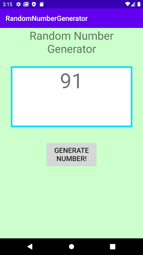 Randome Number Generator