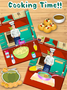 PaniPuri Maker - Golgappa  Indian Street Food Screenshot