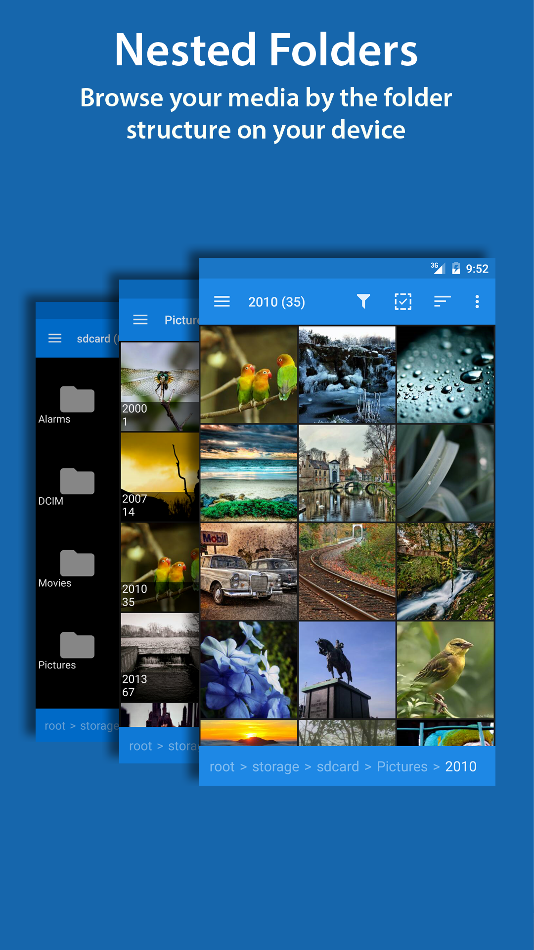 Android application F-Stop Gallery Pro screenshort