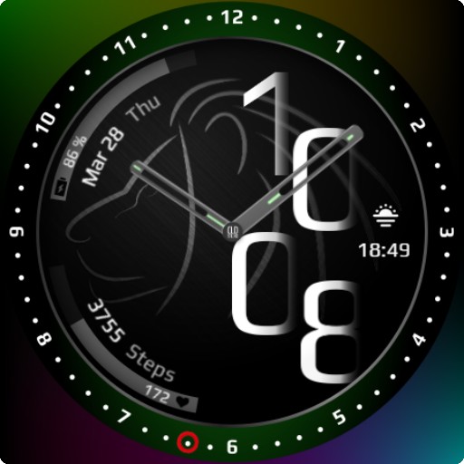 Metal Lion Watch Face Download on Windows