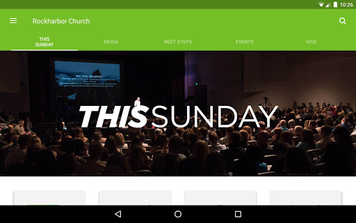 Screenshot of Rockharbor Church