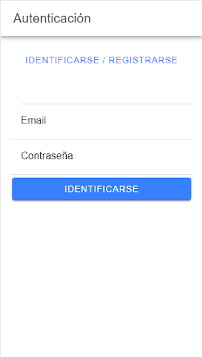 Android application Control de Gastos screenshort