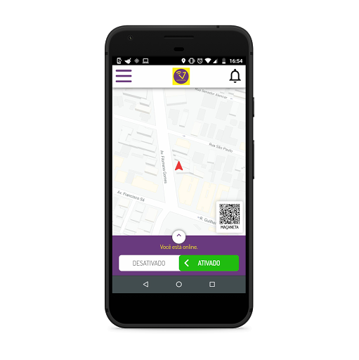 Android application Vupt Driver - Para motorista screenshort