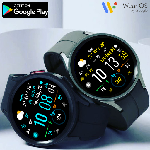 Android application Digital Color Minimal NTV007 screenshort