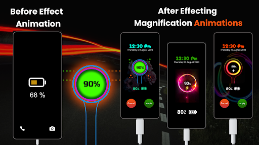 Battery Charging Animation App Screen 2