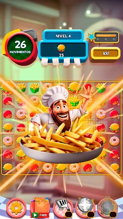Game screenshot Burger Match 3 Puzzle Games mod apk