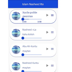 Islamic Nasheed lite