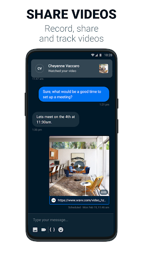 WAVV Mobile Screen 3