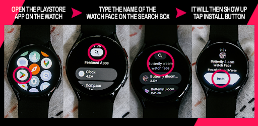 Android application NewYear Watchface screenshort