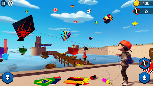 Android application Basant The Kite Fight 3D screenshort