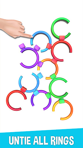 Android application Rotate Ring Game Sorting Games screenshort
