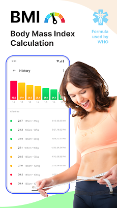 BMI Calculator Body Mass Indexのおすすめ画像4