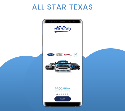 Android application ALL STAR AUTO CARE screenshort