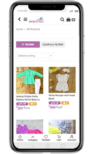 MOM and Niki Kids and Baby Cloth