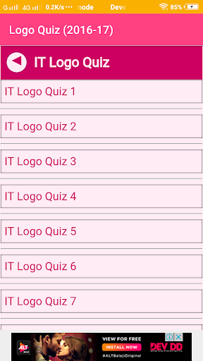 Logo Quiz Screen 3
