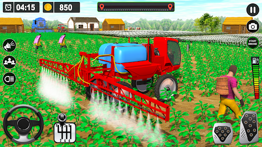 Captura de Pantalla 17 Tractor Sim: Farm Simulator 22 android