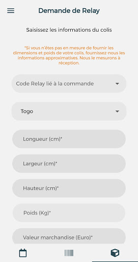 GAMRelay Screen 2