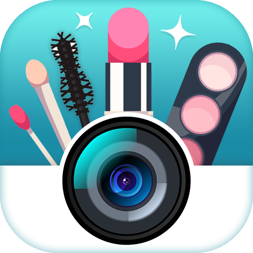 Beauty Face Makeover Camera Logo