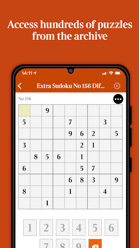 Screenshot of Times of London Puzzles