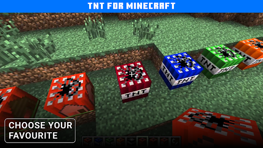 TNT mod for minecraft
