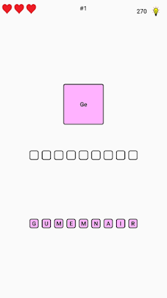 periodic table quiz - Screenshot 3