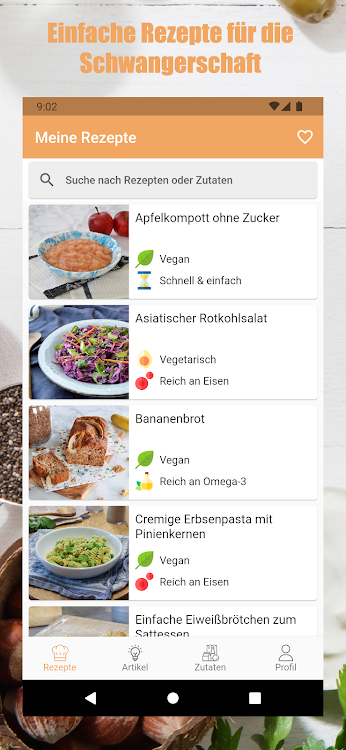 Mimba - Schwanger & Ernährung - 2.0.0 - (Android)