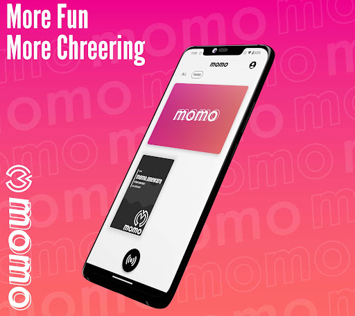 Android application momo - デジタルグッズコレクション screenshort