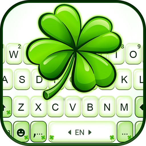 Lucky Clover Keyboard Backgrou  Icon