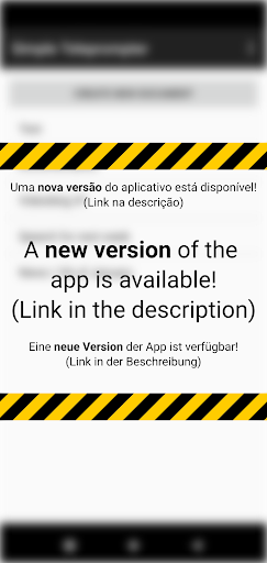 Android application Old Simple Teleprompter screenshort