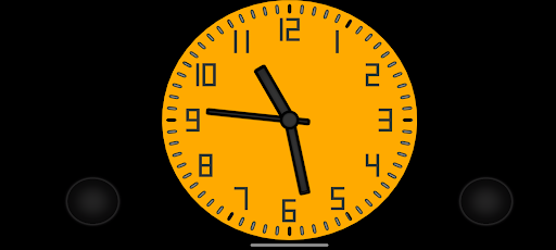 Android application Analog alarm clock hpna screenshort