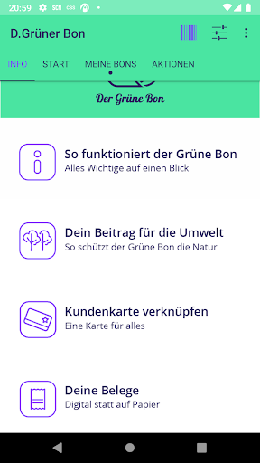 Der Grüne Bon Screen 2