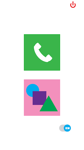 Android application Baby Phone (English and Españo screenshort