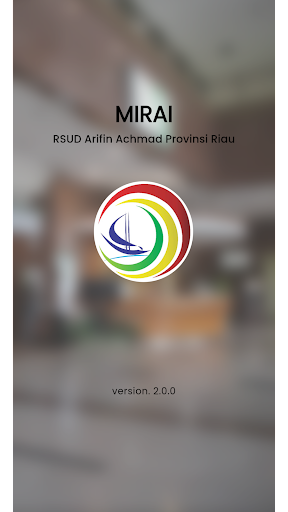 Android application Mirai RSUD Arifin Achmad screenshort
