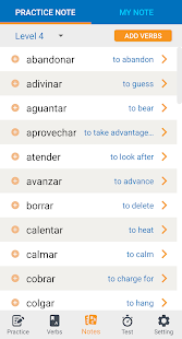 Basket for Spanish - verb conjugations 1.1.3 APK screenshots 6