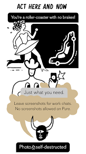 PURE Hookup - anonymous chat & dating, flirt 18+  APK screenshots 5