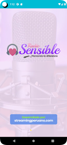 Android application Radio Sensible screenshort
