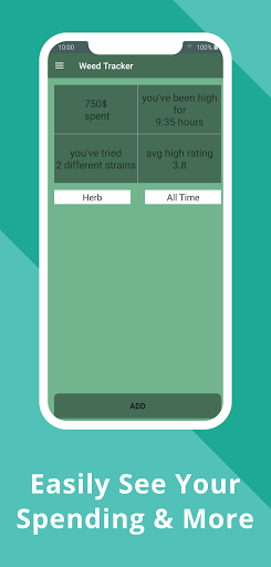 Weed Tracker | Weed Smoker App Screen 3