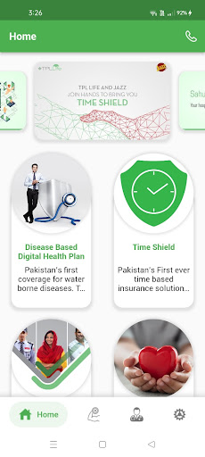 Android application TPL Life screenshort