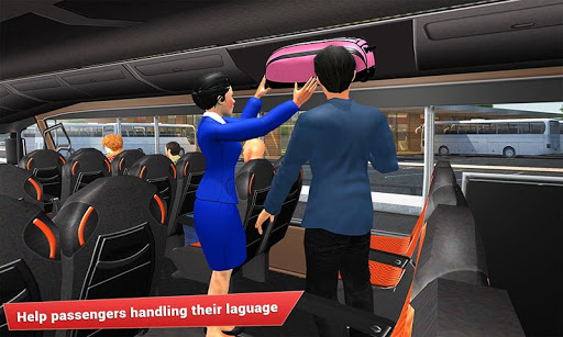 Waitress Coach Bus Simulator  screenshots 2