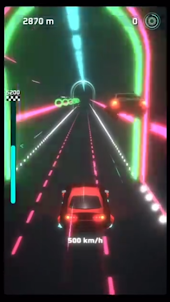 Neon driving