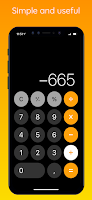 screenshot of Calculator iOS 17