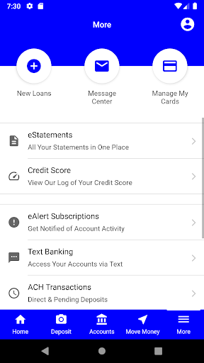 Android application Sisseton-Wahpeton FCU screenshort