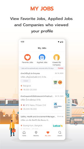 JobThai Jobs Search Screen 3