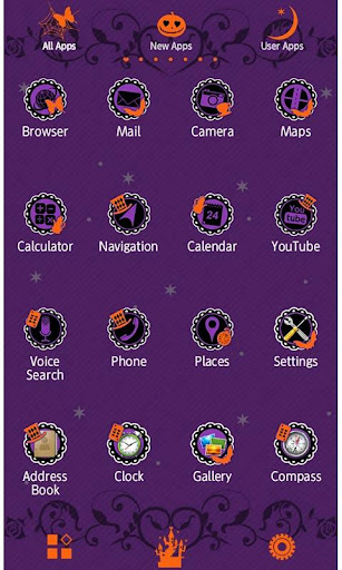 Alice in Halloween Land Theme Screen 2