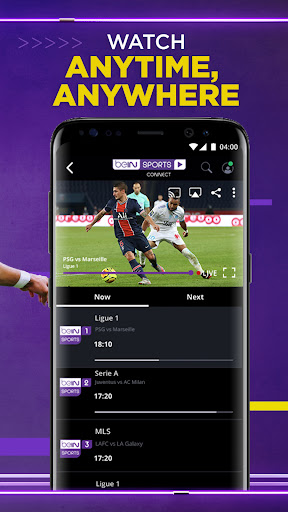 beIN SPORTS CONNECT(TV) Screen 3