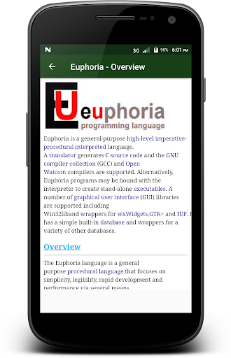 Learn - Euphoria Screen 2